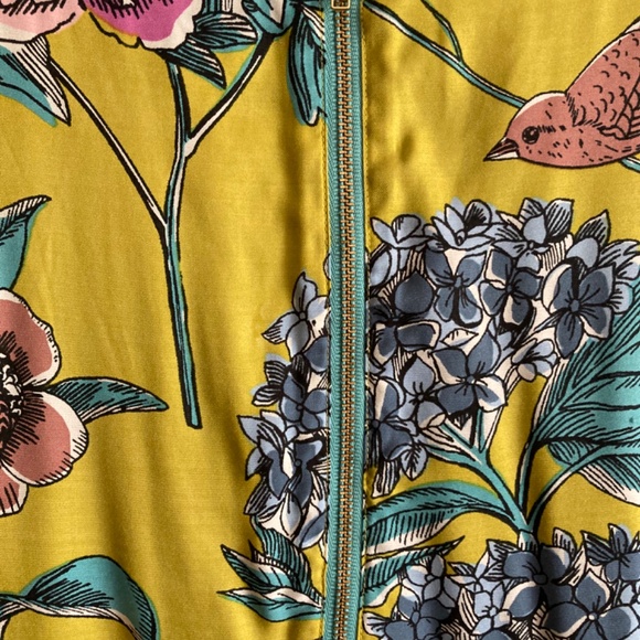 Boden Silk Blend Botanical Print Blouse - Picture 5 of 8